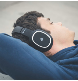 Casque Bluetooth avec Microphone NGS Artica Pride Black (ARTICAPRIDEBLACK)