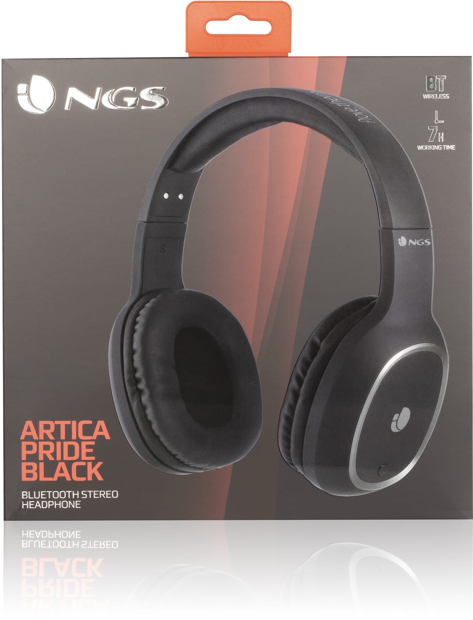 Casque Bluetooth avec Microphone NGS Artica Pride Black (ARTICAPRIDEBLACK) — image 6