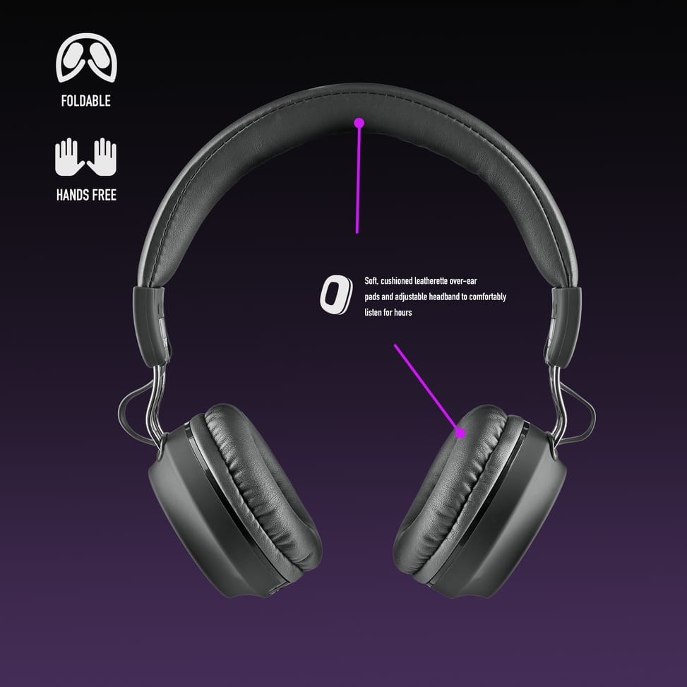 Casque Bluetooth avec Microphone NGS Artica Chill Black (ARTICACHILLBLACK) — image 1