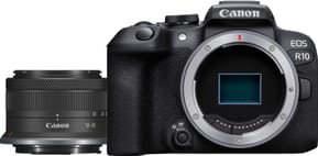 Appareil photo hybride Canon EOS R10 + objectif RF-S 18-45mm F4.5-6.3 IS STM (5331C010AA)