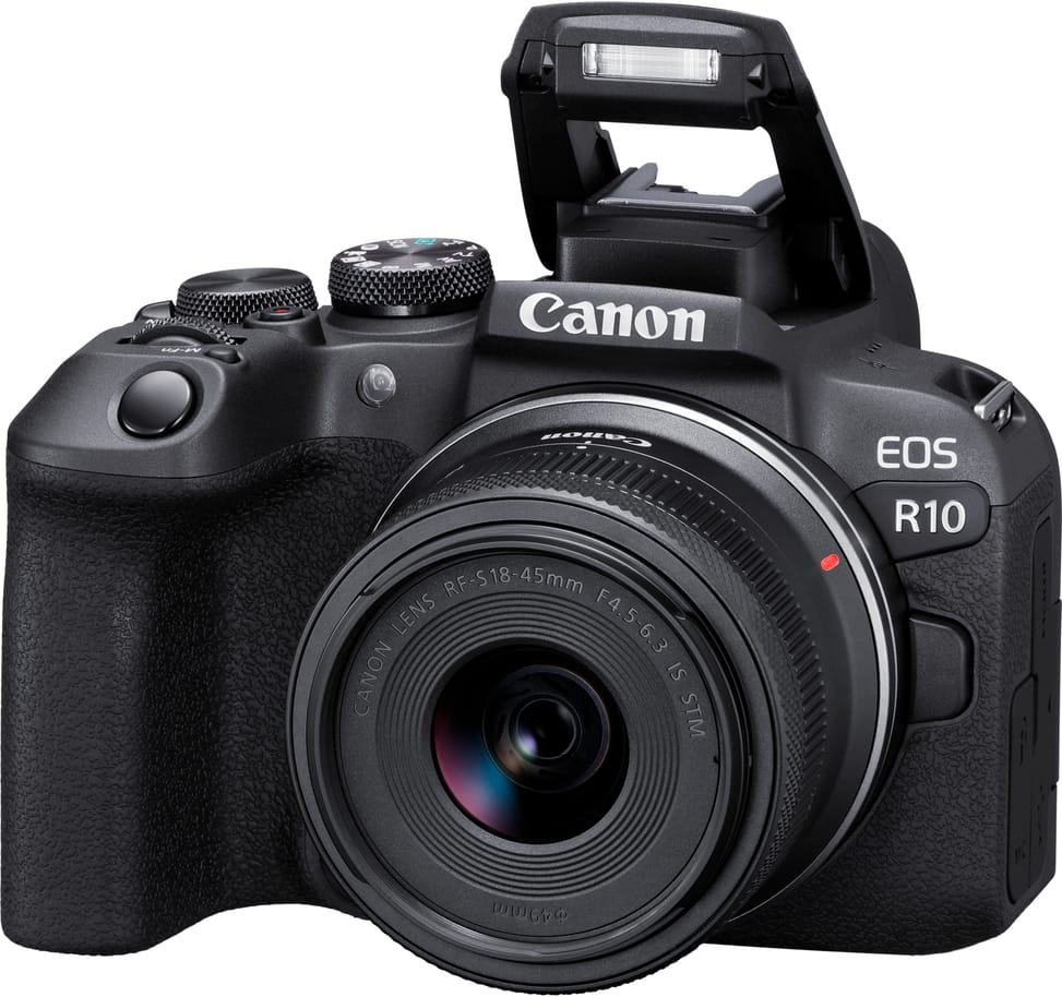 Appareil photo hybride Canon EOS R10 + objectif RF-S 18-45mm F4.5-6.3 IS STM (5331C010AA) — image 3