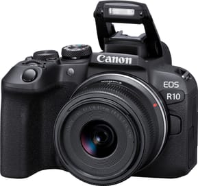 Appareil photo hybride Canon EOS R10 + objectif RF-S 18-45mm F4.5-6.3 IS STM (5331C010AA) — image 3