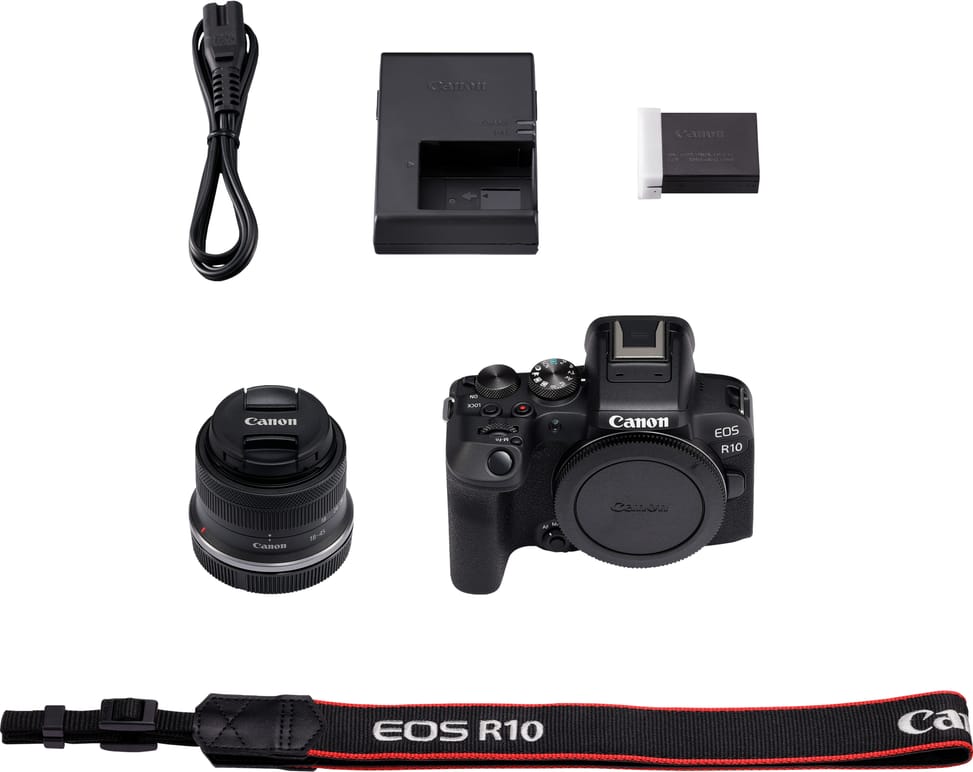 كاميرا بدون مرآة Canon EOS R10 + عدسة RF-S 18-45mm F4.5-6.3 IS STM (5331C010AA) — صورة 10