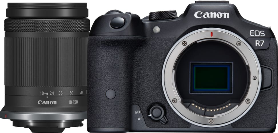 Appareil photo hybride Canon EOS R7 + objectif RF-S 18-150mm F3.5-6.3 IS STM (5137C010AA) — image 1