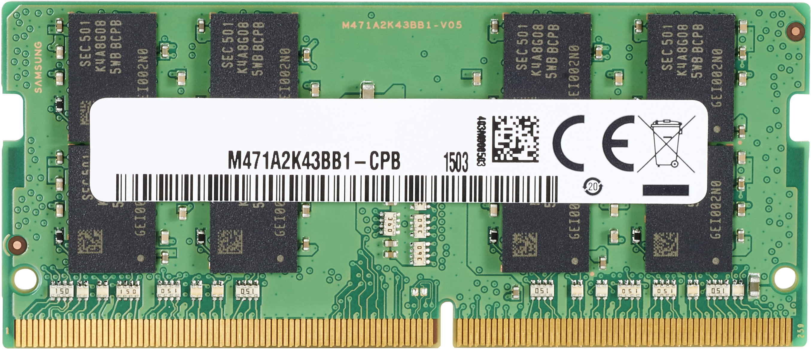 Barrette mémoire RAM HP 8 Go 3 200MHz DDR4
