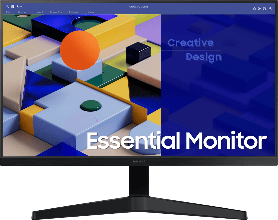 Écran 24" Samsung Essential Monitor S3 S31C (LS24C310EAMXZN) — image 8