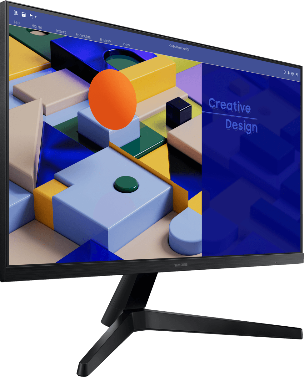 Écran 24" Samsung Essential Monitor S3 S31C (LS24C310EAMXZN) — image 3