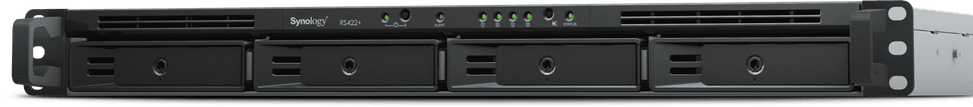 خادم NAS بـ4 حجرات Synology RackStation RS422+ — صورة 1