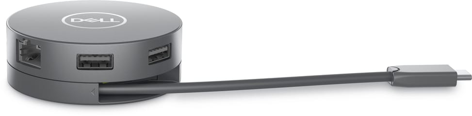 محول متعدد المنافذ USB-C 6 في 1 Dell - DA305 (470-AFKL) — صورة 1