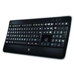 Logitech Wireless Illuminated Keyboard K800 - Clavier avec rétro-éclairage sans fil (AZERTY Francais)