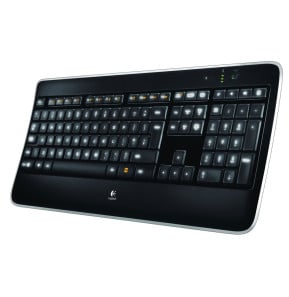 Logitech Wireless Illuminated Keyboard K800 - Clavier avec rétro-éclairage sans fil (AZERTY Francais)