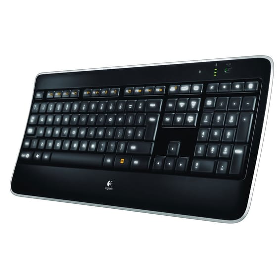 Logitech Wireless Illuminated Keyboard K800 - Clavier avec rétro-éclairage sans fil (AZERTY Francais)