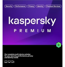 Kaspersky Premium (équivalent à Total Security) - 5 Postes / 1 an (KL10478BEFS-SLIMMAG)