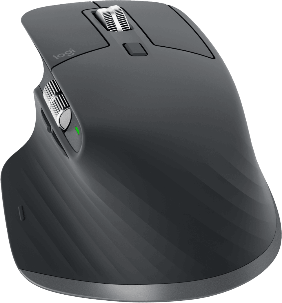 فأرة لاسلكية Bluetooth Logitech MX Master 3S جرافيتي (910-006559) — صورة 3
