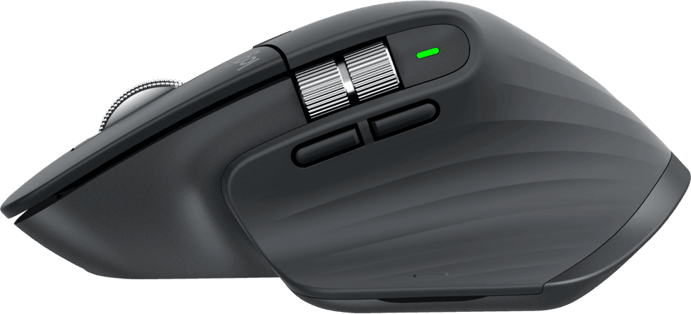 فأرة لاسلكية Bluetooth Logitech MX Master 3S جرافيتي (910-006559) — صورة 6