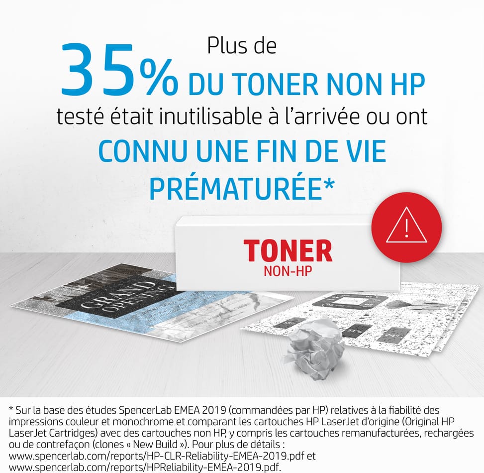 HP 151A Noir - Toner HP LaserJet d'origine (W1510A) — image 2