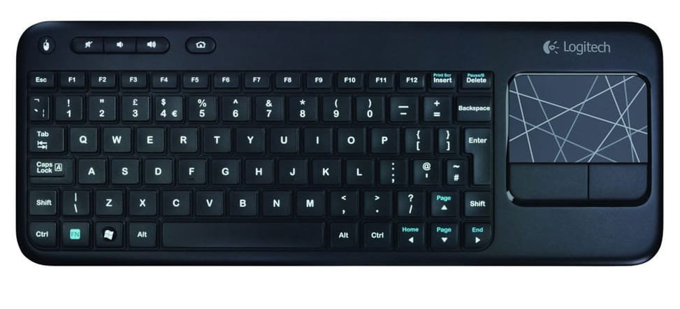 Logitech Wireless Touch Keyboard k400 - Clavier sans fil avec pavé tactile intégré (AZERTY Français)  — image 3