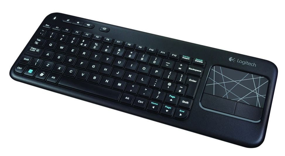 Logitech Wireless Touch Keyboard k400 - Clavier sans fil avec pavé tactile intégré (AZERTY Français)  — image 2