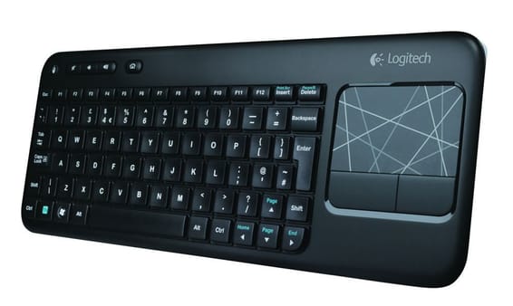 Logitech Wireless Touch Keyboard k400 - Clavier sans fil avec pavé tactile intégré (AZERTY Français) 