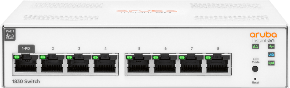 Aruba Instant On 1830 8-Port Switch (JL810A) — image 1