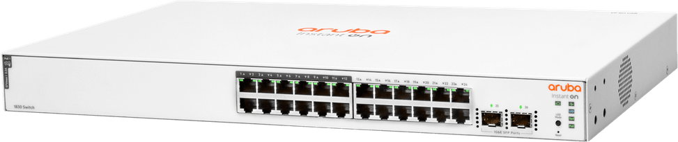 Aruba Instant On 1830 24G 12p Class 4 PoE 2SFP 195 W Switch (JL813A) — image 2