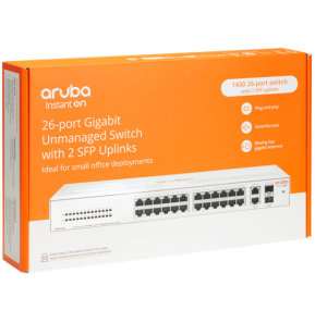 Switch Aruba Instant On 1430 26G 2SFP (R8R50A)