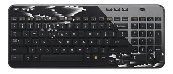 Logitech Wireless Keyboard K360 Coral Fan - Clavier sans fil - AZERTY — image 1