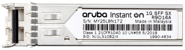 Émetteur-récepteur Aruba Instant On 1G SFP LC SX MMF OM2 500 m (R9D16A) — image 2