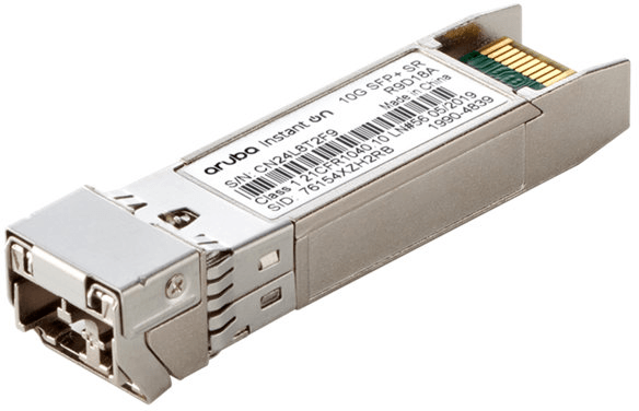 Aruba Instant On 10G SFP+ LC SR MMF OM3 300 m Transceiver (R9D18A) — image 1