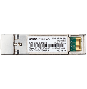 Émetteur-récepteur Aruba Instant On 10G SFP+ LC SR MMF OM3 300 m (R9D18A)