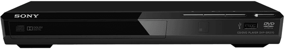 Lecteur DVD Sony DVP-SR370 avec connectivité USB (DVP-SR370/BCEA5)