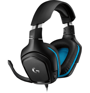 Casque gaming Logitech G432 avec son surround 7.1 - Jack 3,5 mm (981-000770)
