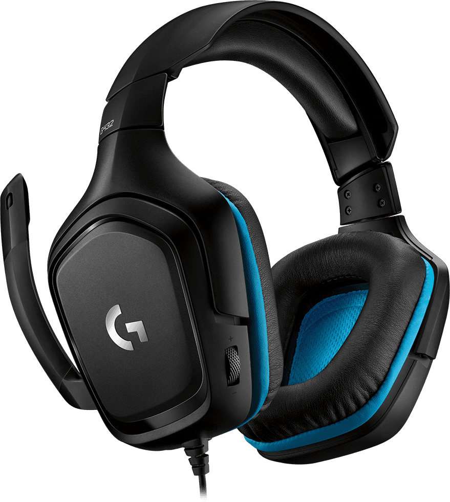 Casque gaming Logitech G432 avec son surround 7.1 - Jack 3,5 mm (981-000770) — image 2