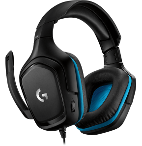 Casque gaming Logitech G432 avec son surround 7.1 - Jack 3,5 mm (981-000770)