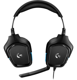Casque gaming Logitech G432 avec son surround 7.1 - Jack 3,5 mm (981-000770)