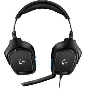 Casque gaming Logitech G432 avec son surround 7.1 - Jack 3,5 mm (981-000770)