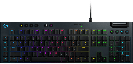 Clavier gaming mécanique Logitech G815 RVB LIGHTSYNC (Noir Français Azerty Tactile) (920-008986)