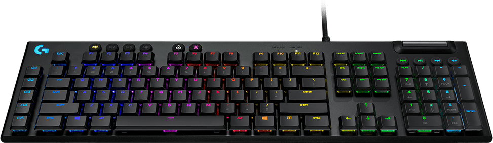 Clavier gaming mécanique Logitech G815 RVB LIGHTSYNC (Noir Français Azerty Tactile) (920-008986) — image 3