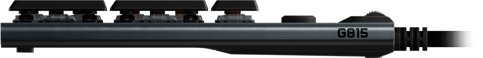 Clavier gaming mécanique Logitech G815 RVB LIGHTSYNC (Noir Français Azerty Tactile) (920-008986) — image 5