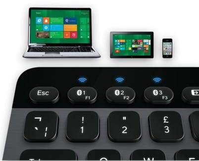 Logitech Bluetooth illuminated keyboard K810 - Clavier avec rétro-éclairage sans fil  (AZERTY Français) — image 5