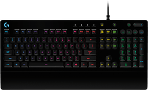 Clavier gaming G213 Prodigy de Logitech avec éclairage RVB et anti-ghosting Noir Français (Azerty)