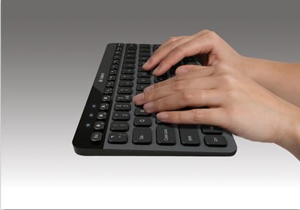 Logitech Bluetooth illuminated keyboard K810 - Clavier avec rétro-éclairage sans fil  (AZERTY Français) — image 6