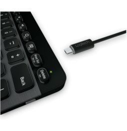 Logitech Bluetooth illuminated keyboard K810 - Clavier avec rétro-éclairage sans fil  (AZERTY Français)