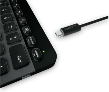 Logitech Bluetooth illuminated keyboard K810 - Clavier avec rétro-éclairage sans fil  (AZERTY Français) — image 4