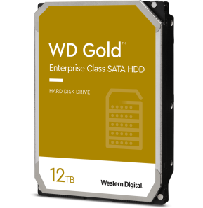 Disque dur Western Digital SATA WD Gold 12 To pour entreprises (WD121KRYZ)