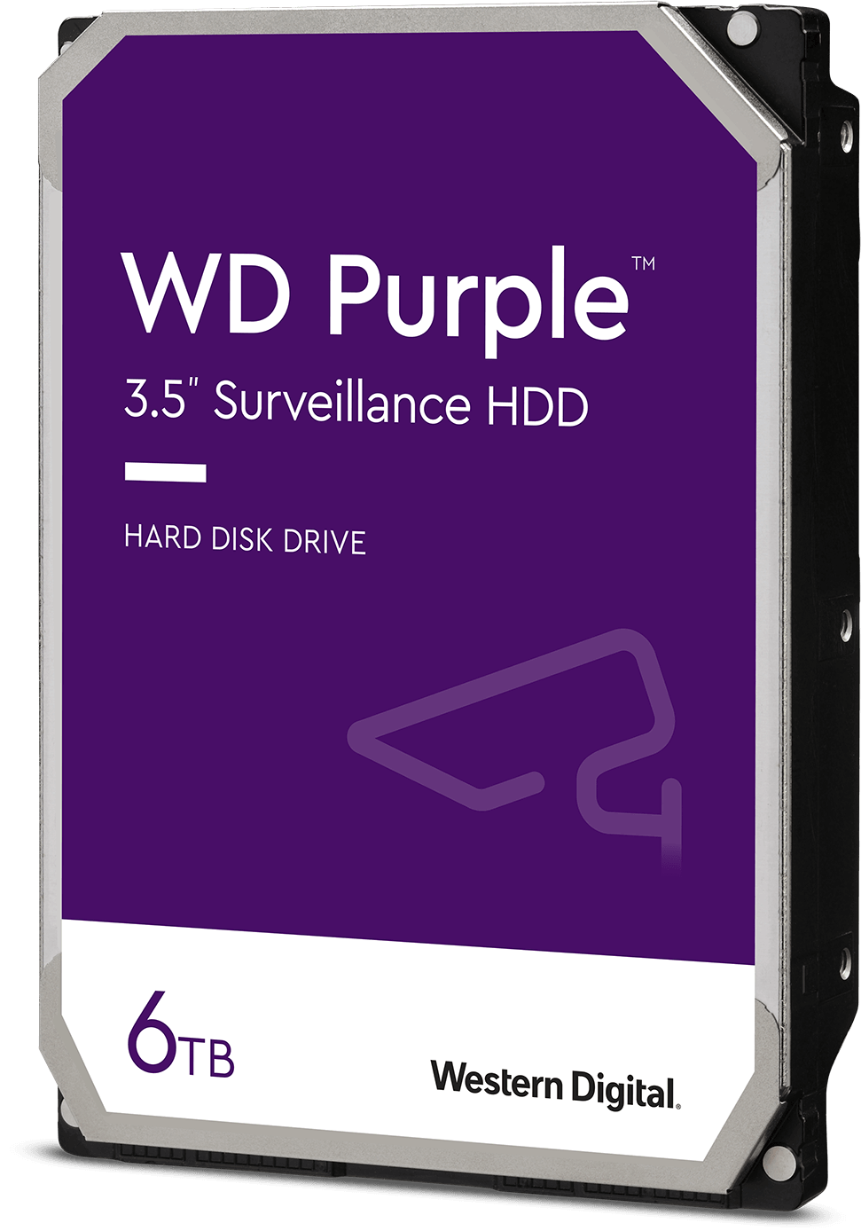 Disque dur Western Digital WD Purple Surveillance Hard Drive 6 To 256 Mo (WD63PURZ) — image 1