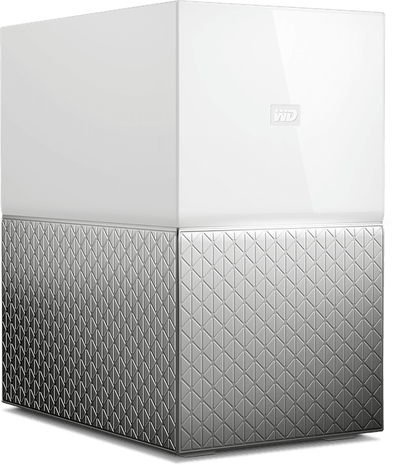 Serveur NAS 1 baie Western Digital WD My Cloud Home Duo 16 To (WDBMUT0160JWT-EESN)