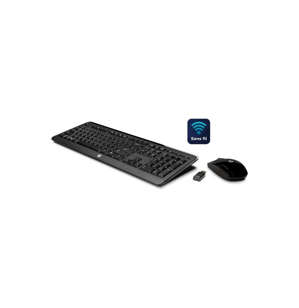 Clavier et Souris HP sans fil C6000 (A0X32AA)