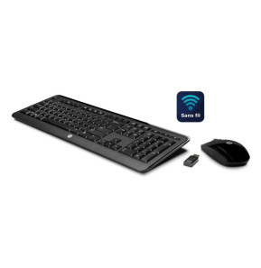 Clavier et Souris HP sans fil C6000 (A0X32AA)