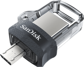Clé USB SanDisk Ultra m3.0 double connectique micro-USB et USB 3.0 - 32 Go (SDDD3-032G-G46)